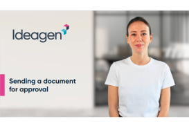 Sending a document for ap .. | Skills | Ideagen Luminate