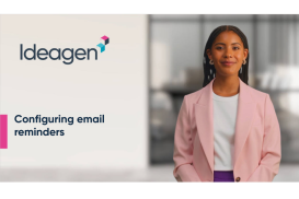 Configuring email reminders