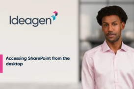 Accessing SharePoint from the desktop